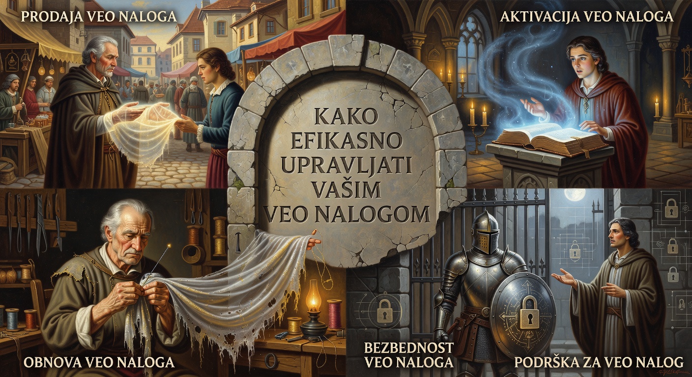 Kako efikasno upravljati vašim veo nalogom: Prodaja, aktivacija, obnova i bezbednosni saveti